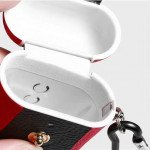 Wholesale Soft TPU Leather Protective Case Cover for Apple Airpods 2 / 1 (Brown)